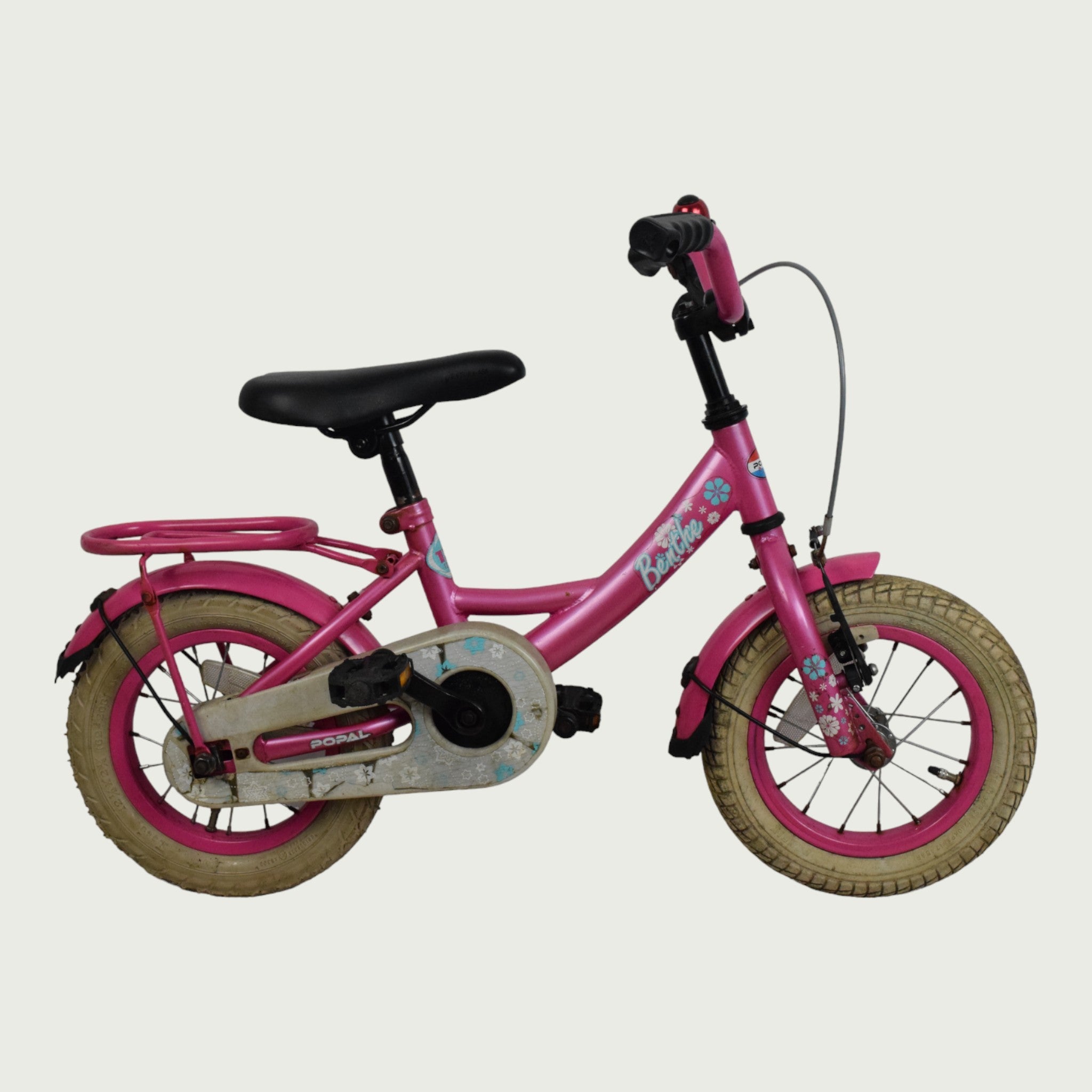 popal kinderrad Popal kinderfiets 12 inch - roze voor 2-4 jaar