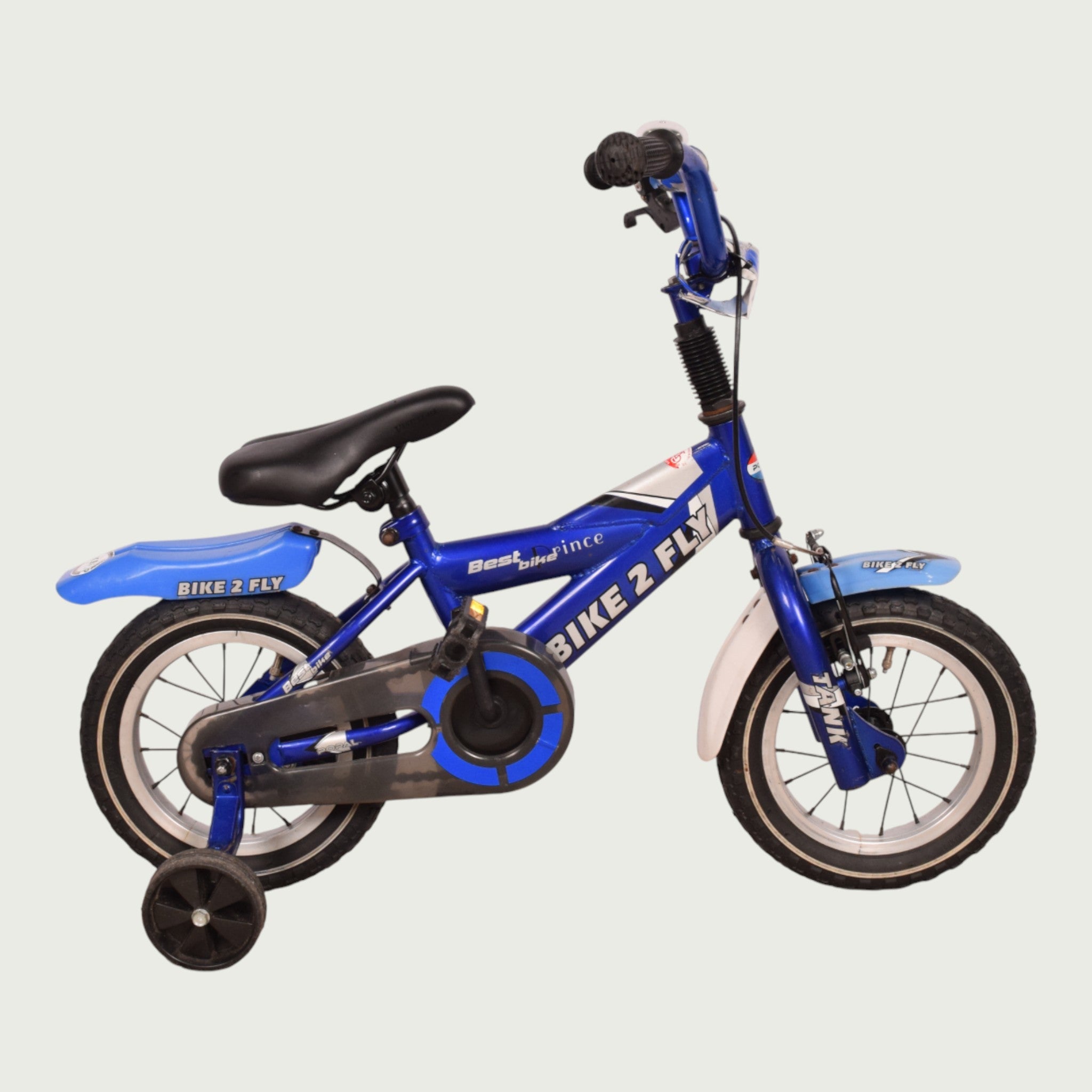 Popal children's bicycle 12 inch - for 2-4 years - Color: blue
