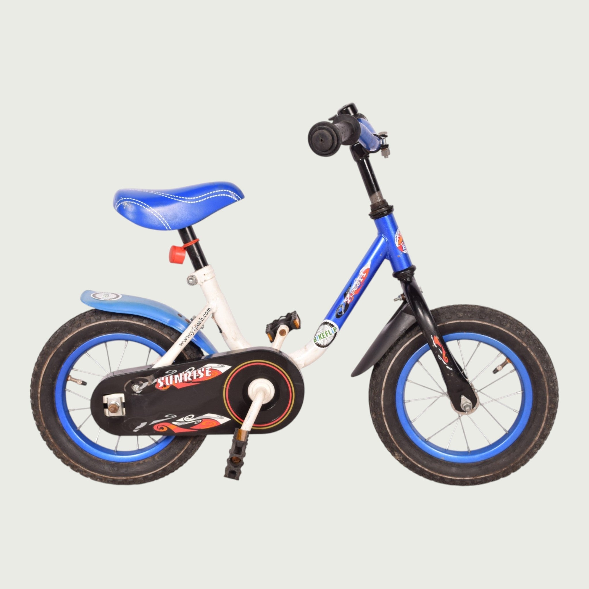 Yipeeh kids bike 12 inch - For 2 to 4 years - Blue
