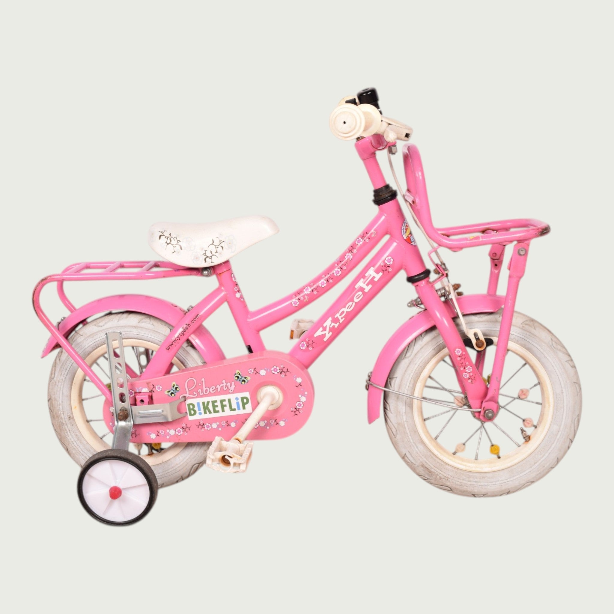 kinderfahrrad yipeeh Yipeeh Children's Bicycle 12 inch - For 2 to 4 years old - Pink