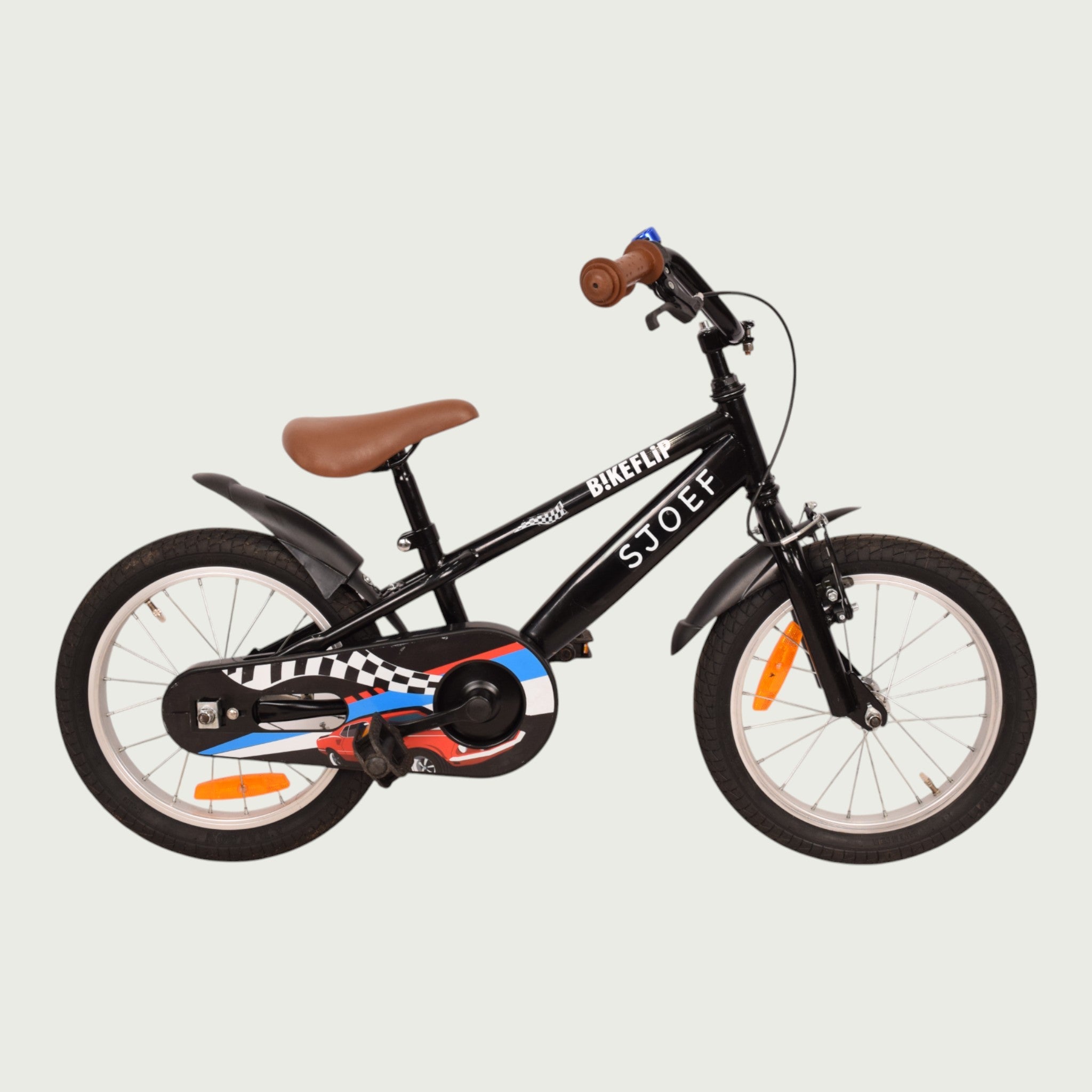 sjoef kinderfahrrad Sjoef children's bicycle 16 inch - black - Ages 4-6 years
