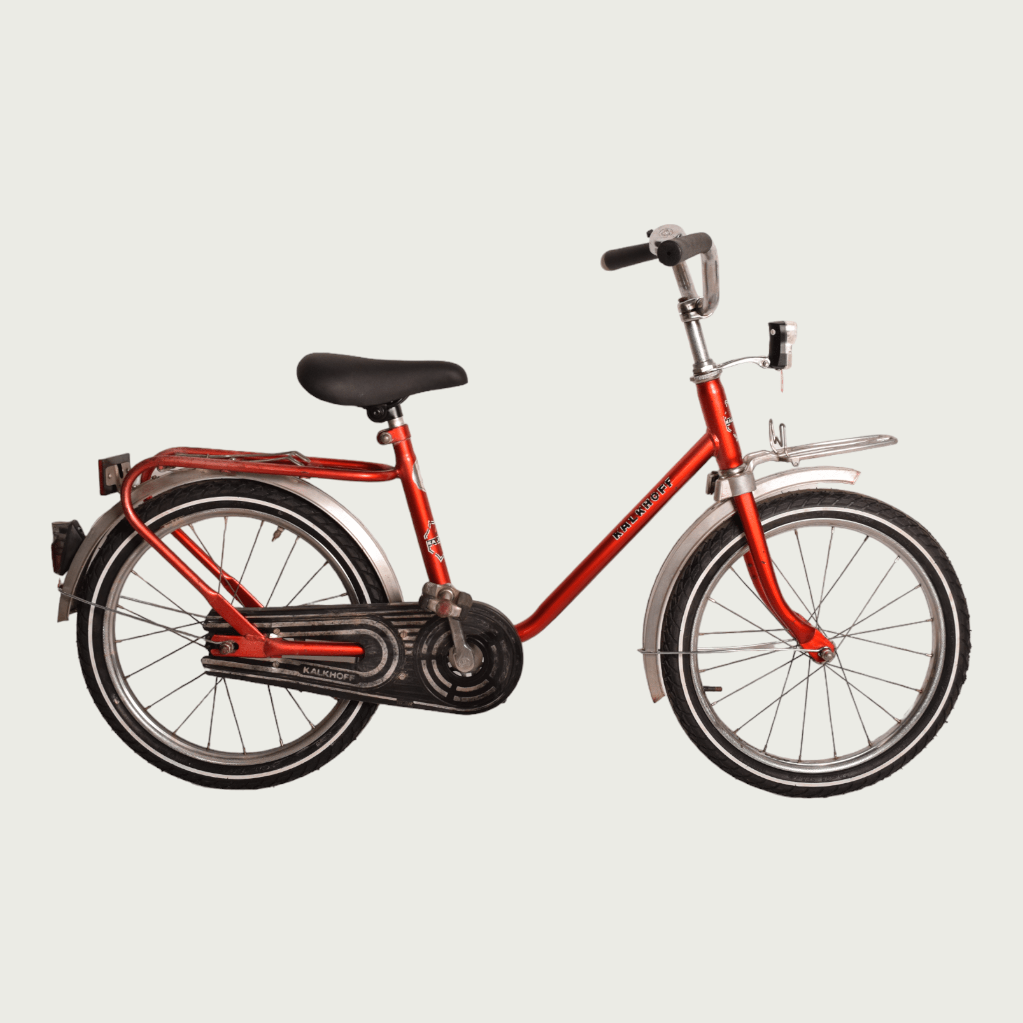 kalkhoff kinderfahrrad 18 zoll Kalkhoff children's bicycle 18 inch red for 6-7 years