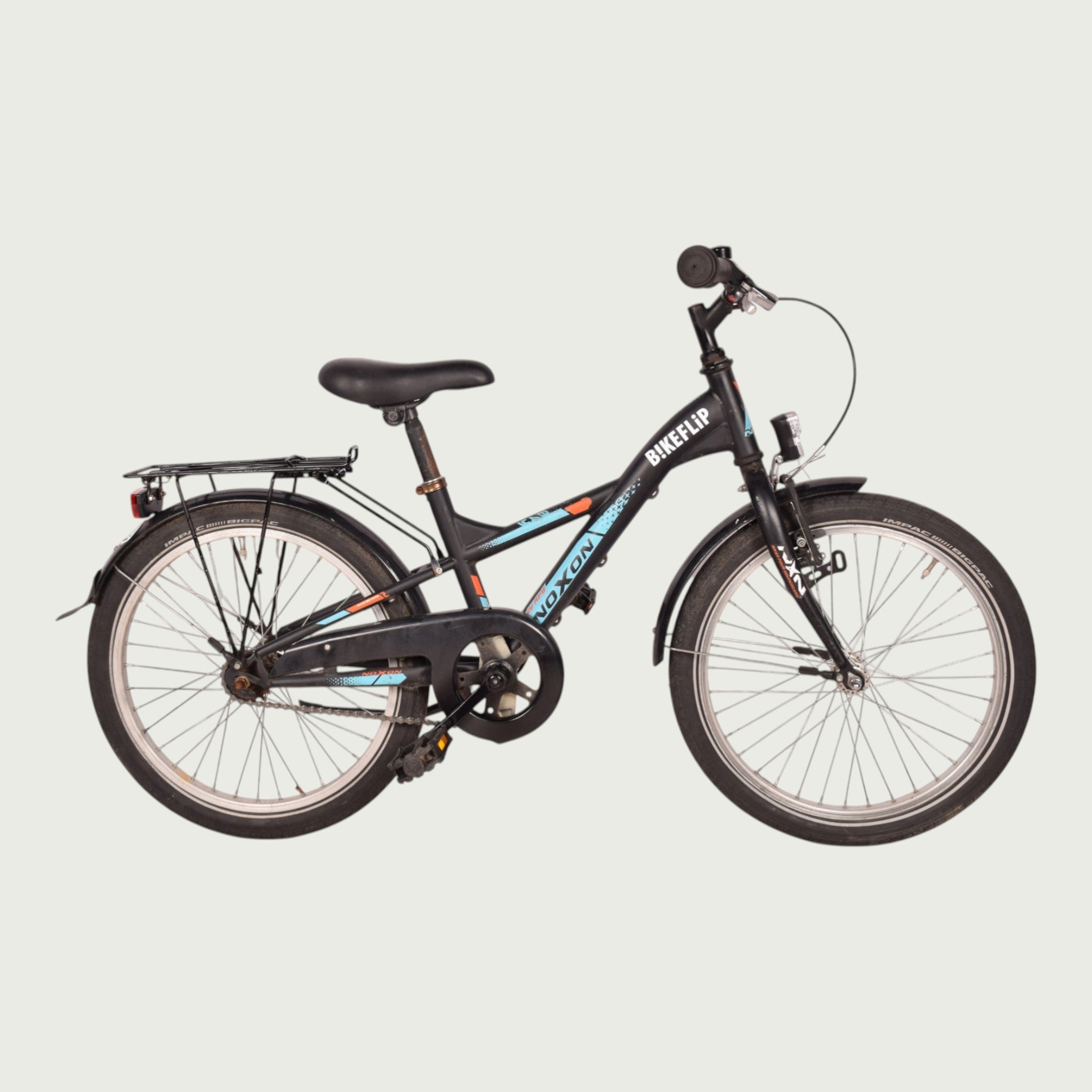 noxon mountainbike Noxon children's bike 20 inch - For 7 or 8 years old - Black