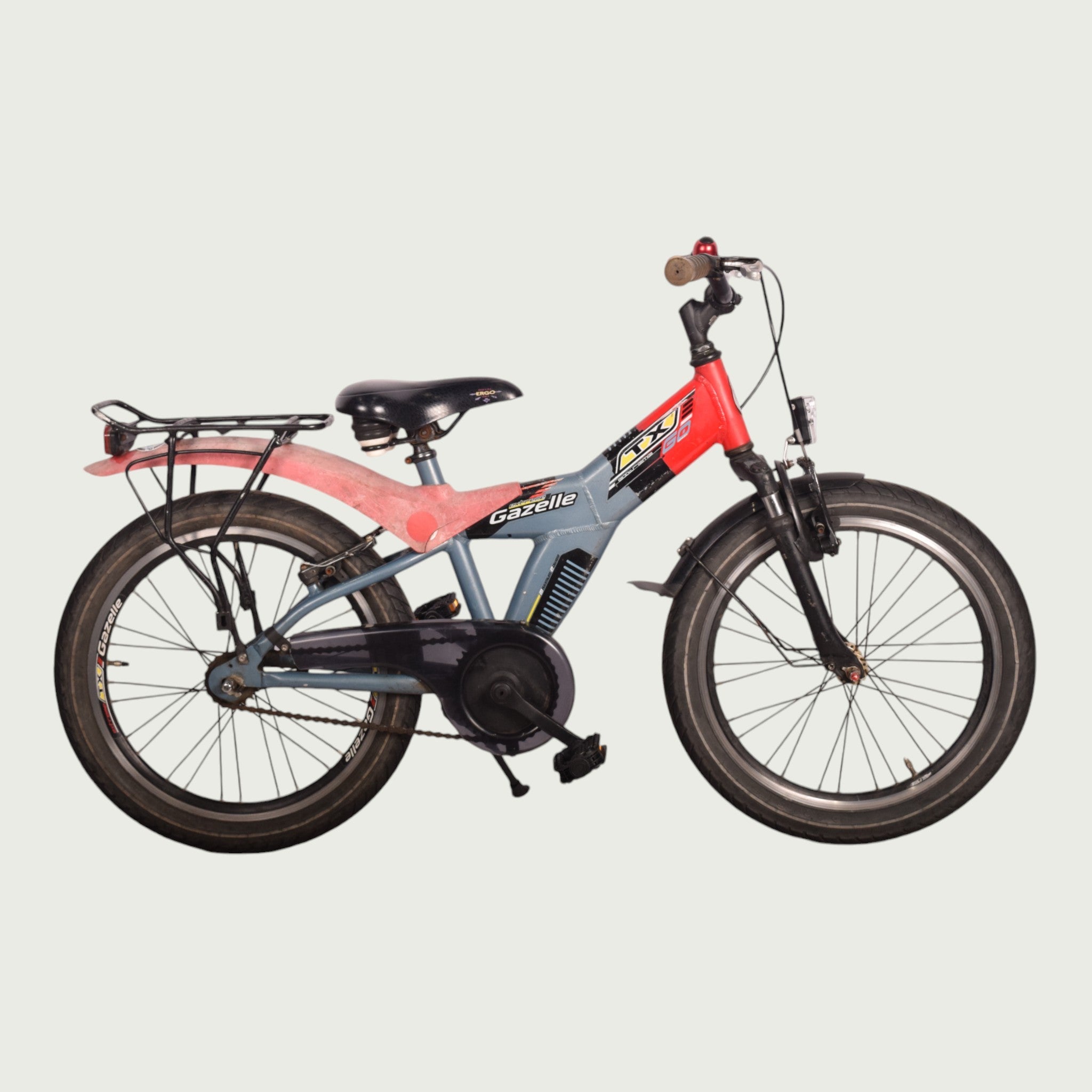 gazelle kinderfahrrad 20 zoll inch kinderfiets veelkleurig Leeftijd 7 en 8 jaar Color:MAT WHT/ROSEGLD&SAPH UV Handschuhe Closeout