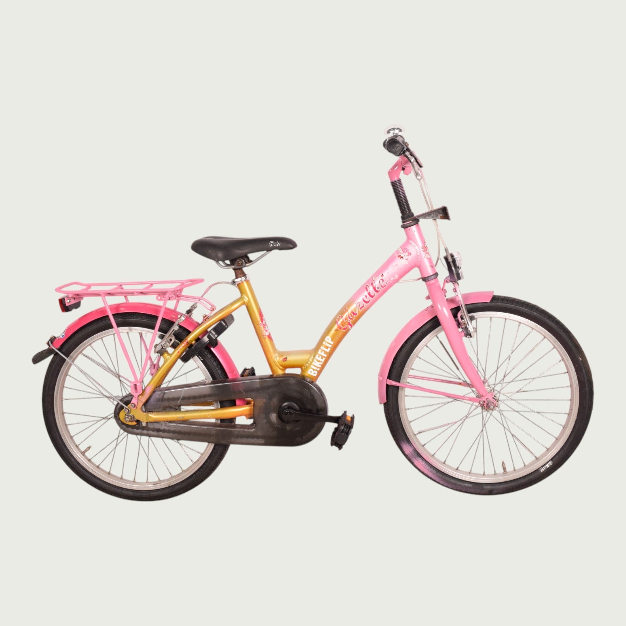 gazelle kinderfahrrad 20 zoll inch kinderfiets - Roze meisjesfiets - voor 7 en 8 jaar yates gear FIST BMX gloves | Color:Yellow Copper/Black