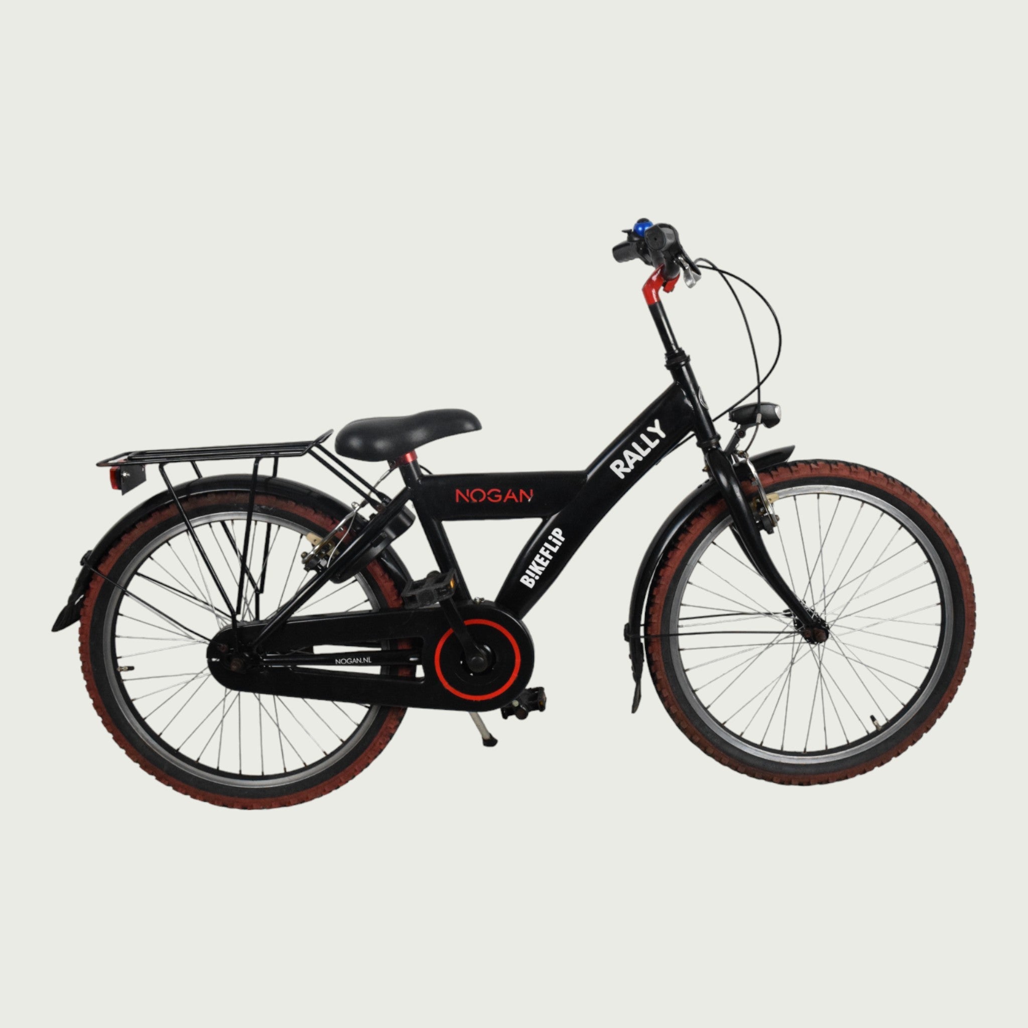 Nogan children's bicycle 22 inch - in black for 8-9 years