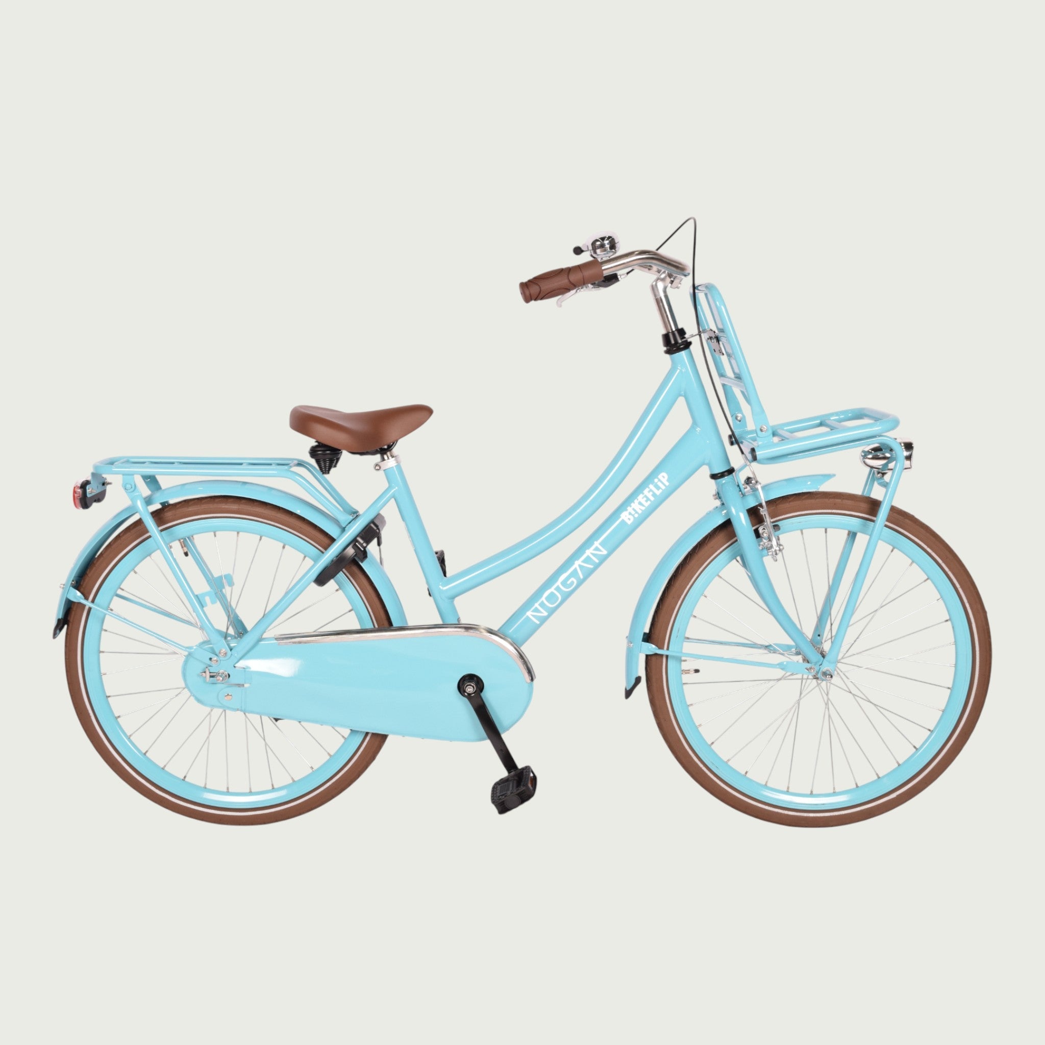 Nogan 24-inch bike - for ages 8-11 - Color: blue