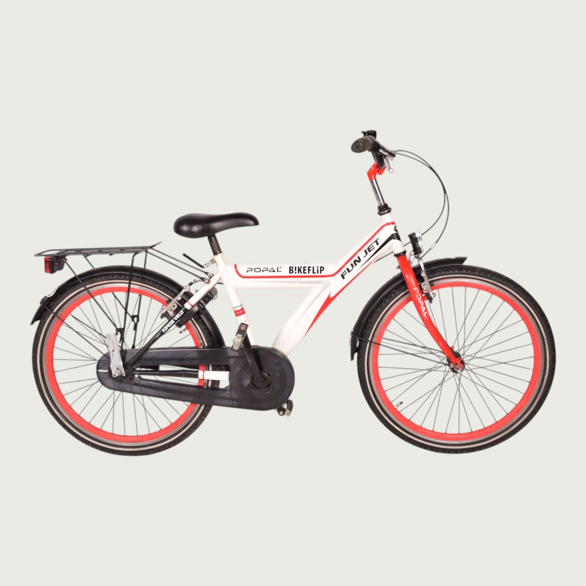 Popal 24-inch bicycle - For ages 9 or 10 - White