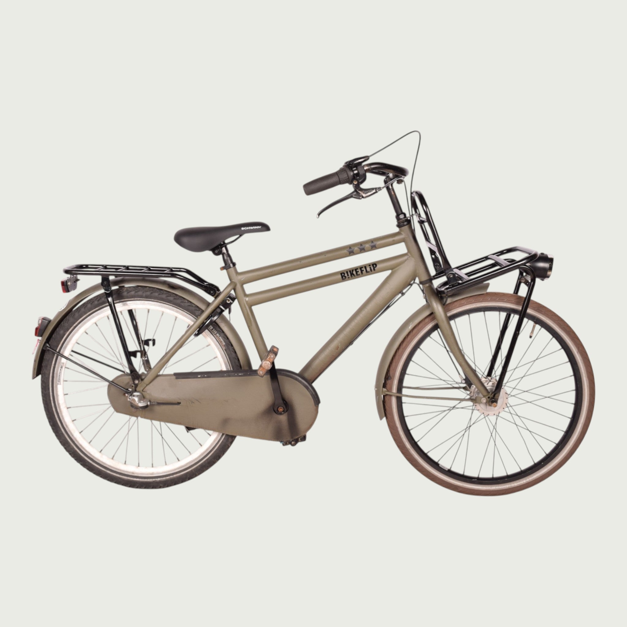 cortina fahrrad 24 zoll inch bike - For 9 or 10 years - Green Category:Trekkingrad_Shimano TX500  QR Farbe:Schwarz BBF Outrider 24 Zoll