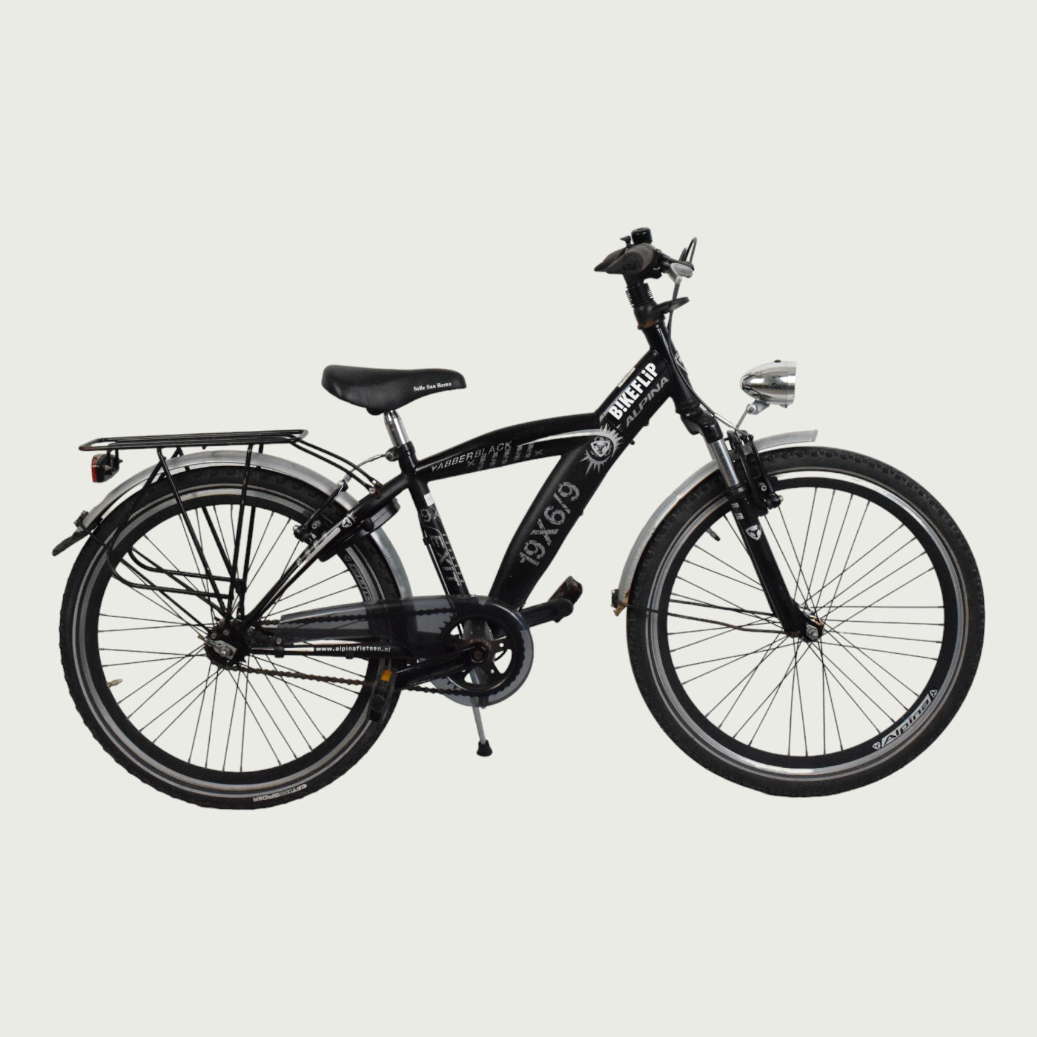 alpina fahrrad 24 zoll Alpina 24-inch bicycle - Black - For ages 9-10