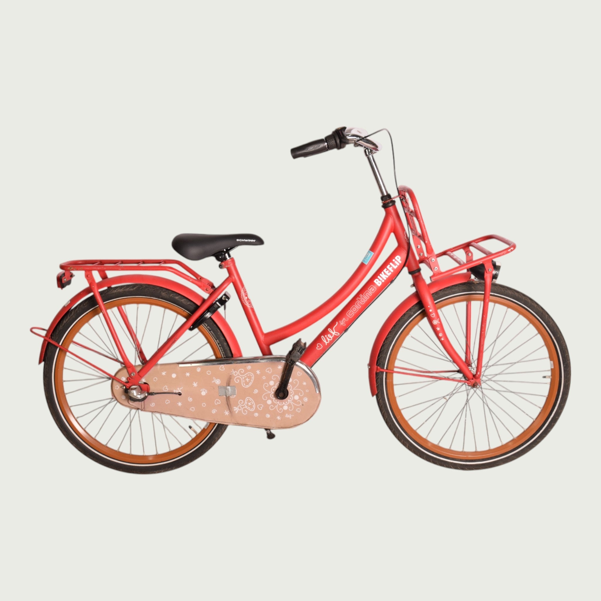 Lief for Cortina children's bicycle 24 inch red for 9 & 10 year olds
