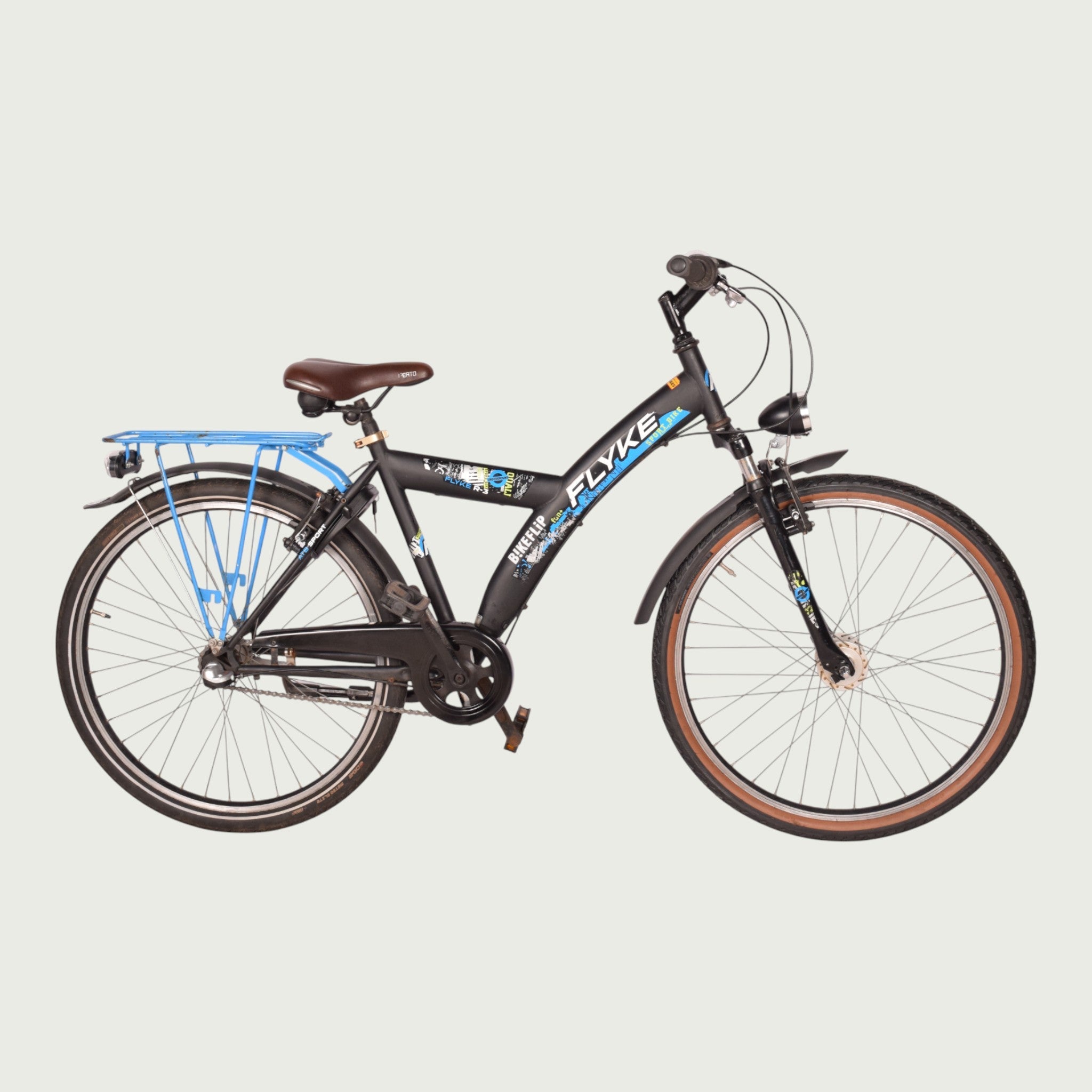 flyke kinderfahrrad Flyke bike - 28-inch bike for children over 12 years old - black