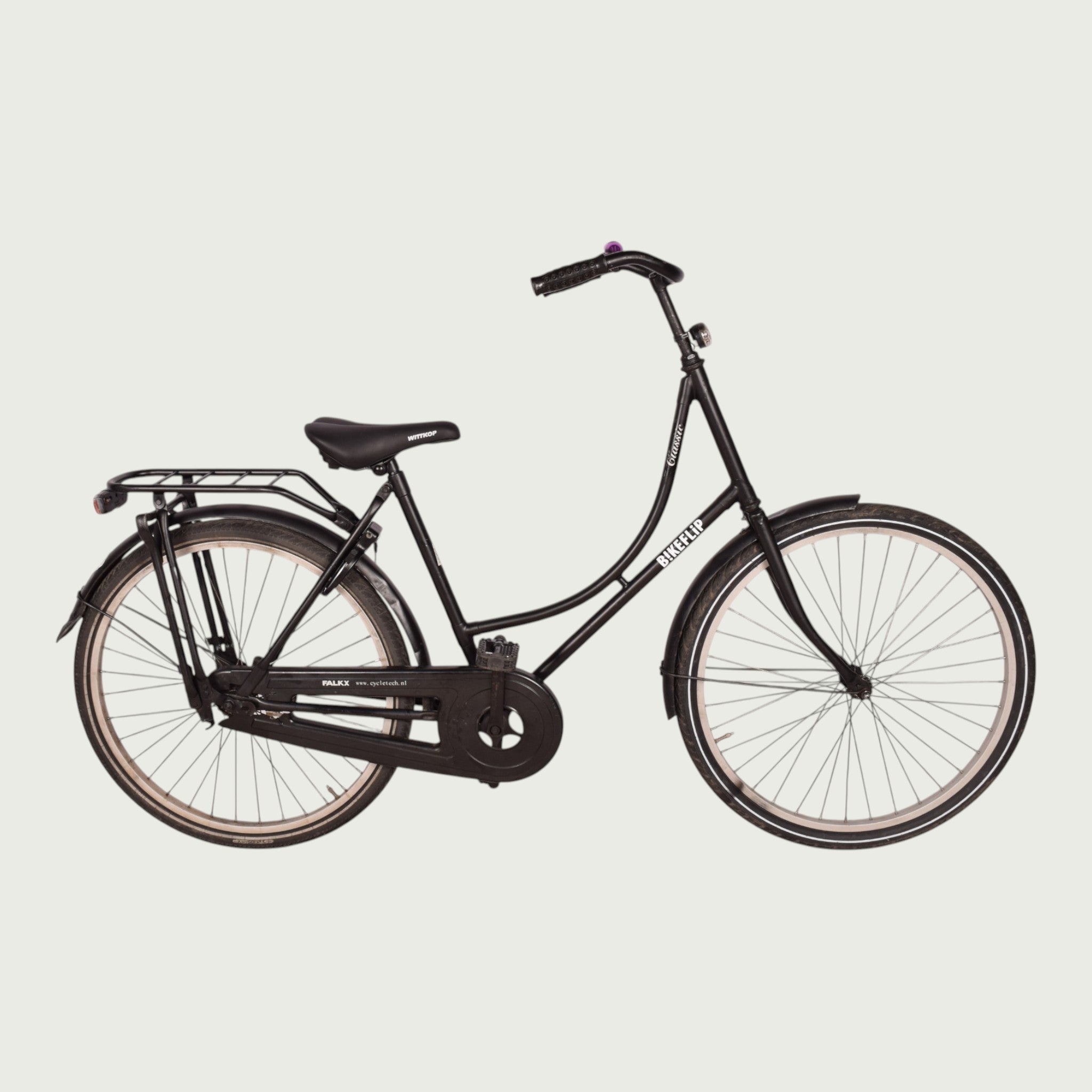 BikeFlip 26 inch bike - For ages 10 to 12 - Black