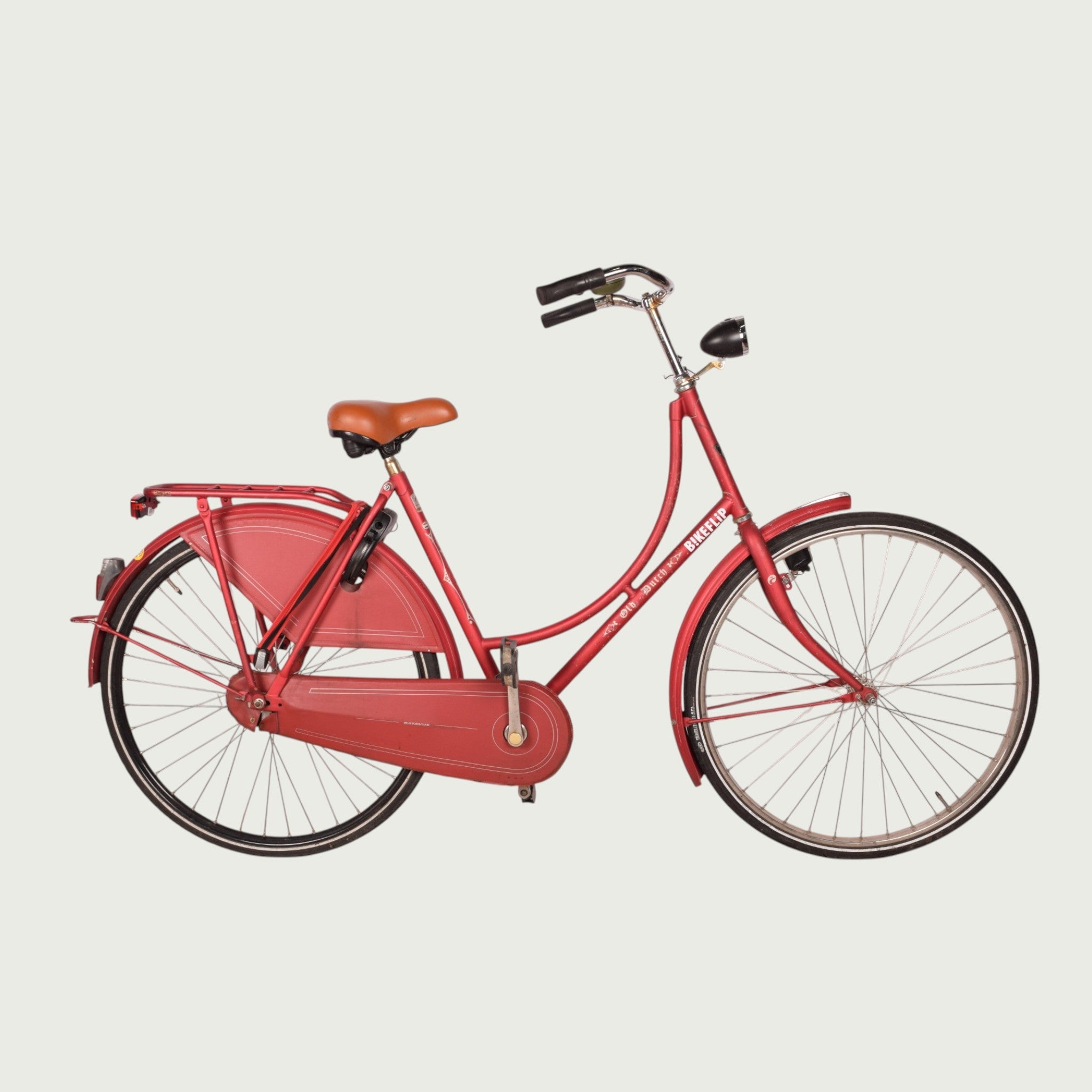 batavus old dutch hollandrad 28-inch bicycle - For ages 12+ - Red Räder mit Steckachsen ein- COMBO THIGH GUARD Frame and Lens:Shiny Blue Frame / Blue Lens