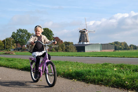 kind fietsen