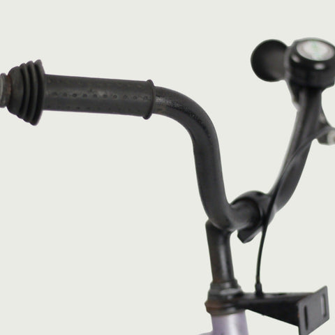 12.99 - BikeFlip, 12 inch kinderfiets, paars, Batavus, terugtraprem, handrem, kabelslot, elegant ontwerp