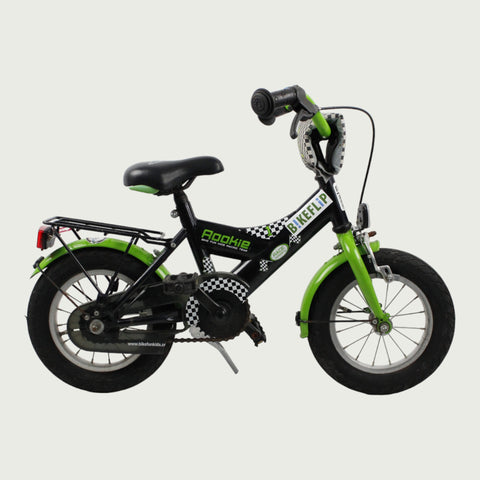 12.113 - BikeFlip, Ruth 12 inch kinderfiets, handrem, terugtraprem, geen versnellingen, kabelslot, voor kinderen 85-100 cm