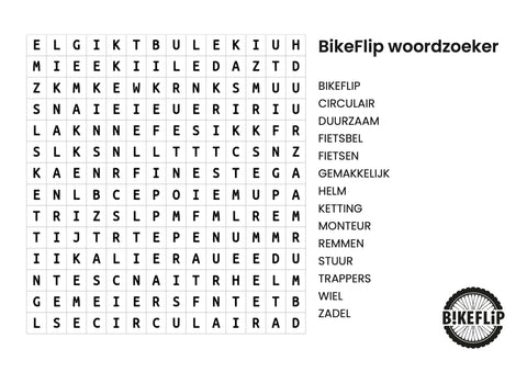 BikeFlip Word Search