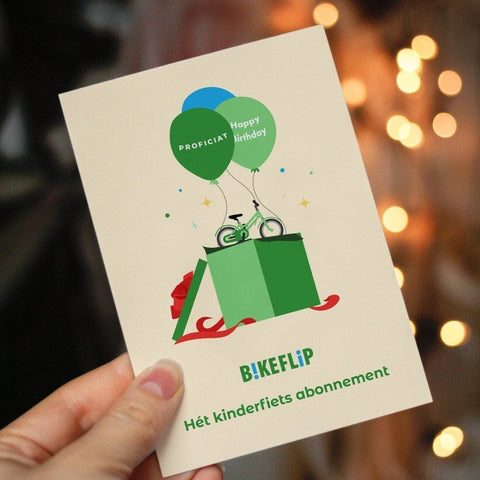 Cadeaubon 4 t/m 8 jaar - BikeFlip