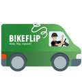 BikeFlip flipper in the van