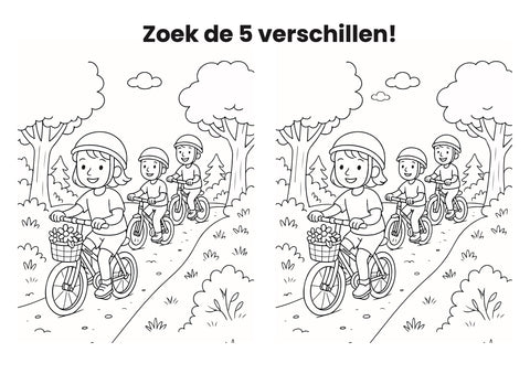 Find the 5 differences