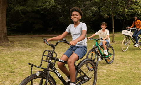 Kinderen die fietsen in Eindhoven, Tilburg en Den Bosch - BikeFlip