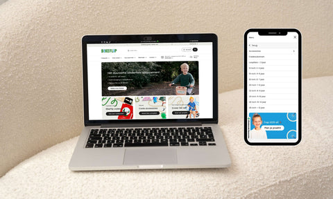 Hoe je als ouder gemakkelijk door de BikeFlip-website kunnen navigeren - BikeFlip