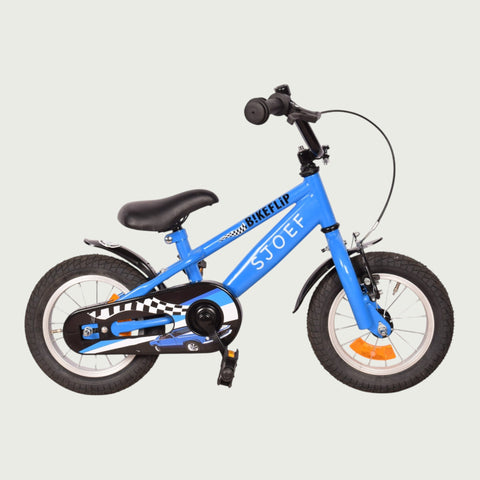 Sjoef kids' bike 12 inch - For 2-4 years - Blue