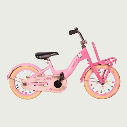 Kinderfiets Roze - 3-5 jaar - Cortego Liva Meisjesfiets 14 inch Kinderfiets Roze - 3-5 jaar - Cortego Liva Meisjesfiets 14 inch