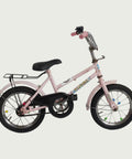 14.8 - BikeFlip, 14 inch fiets, roze fiets, terugtraprem, geen versnellingen, kabelslot, verlichting