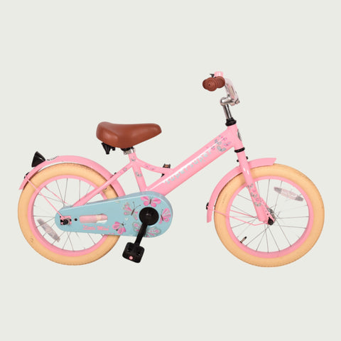 Supersuper children's bicycle 16 inch - in pink - for ages 4-6