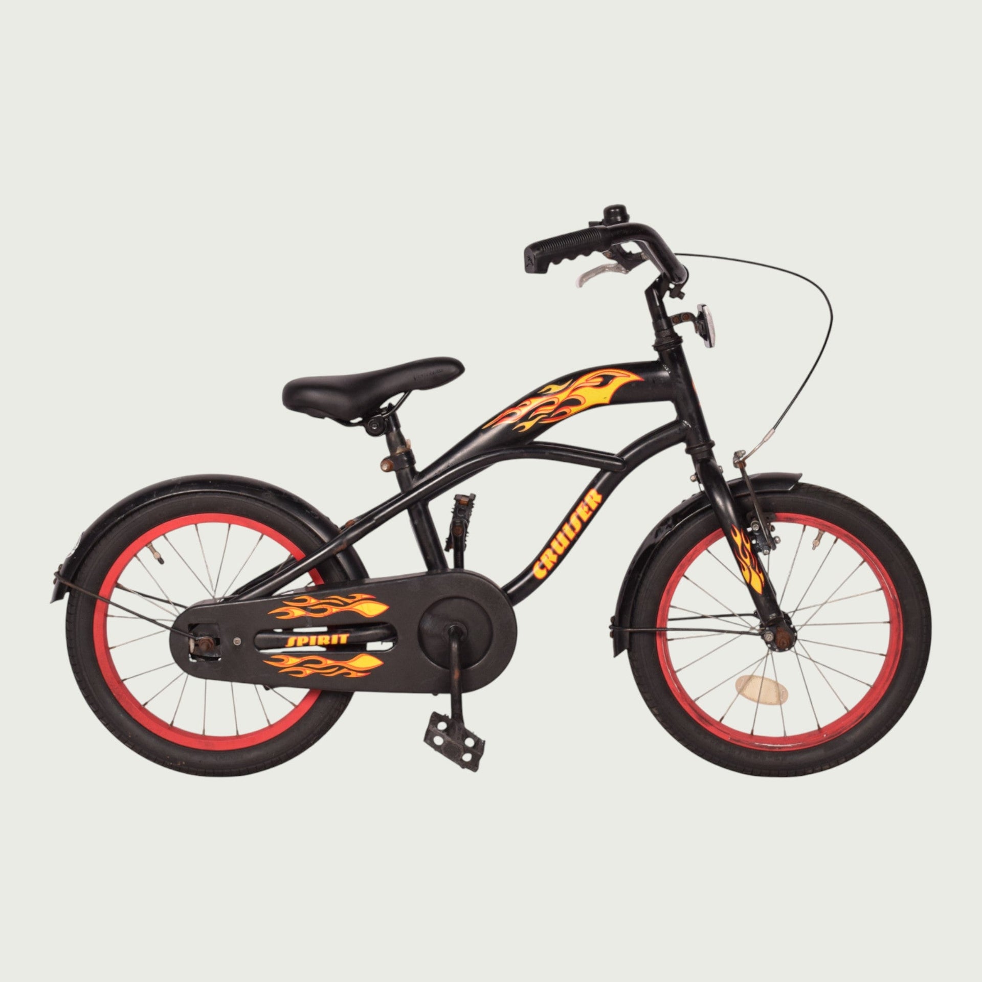 spirit mountainbike Spirit children's bike - 16 inch for 4-6 years - black