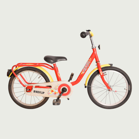 18 zoll kinderfahrrad puky Puky children's bicycle 18 inch in red for 6-7 years