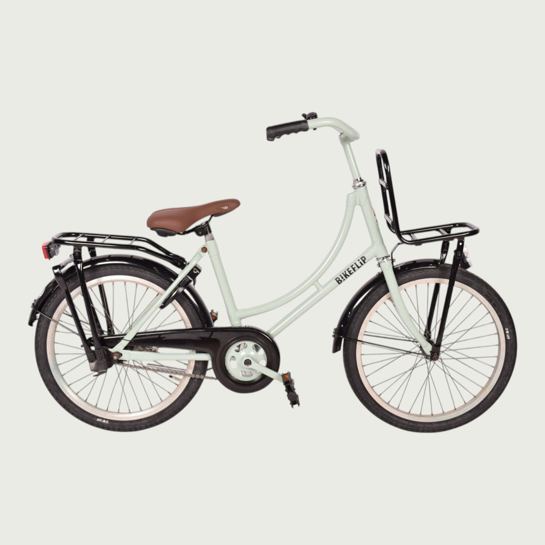 BikeFlip kinderfiets 20 inch - Voor 7 of 8 jaar - Groen - BikeFlip