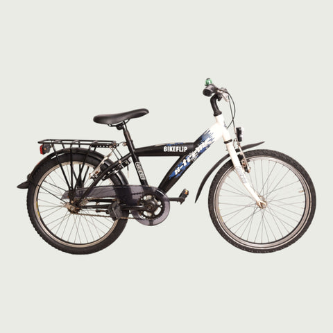 Batavus 20-inch children's bicycle - Color: silver Ages 7 and 8 years