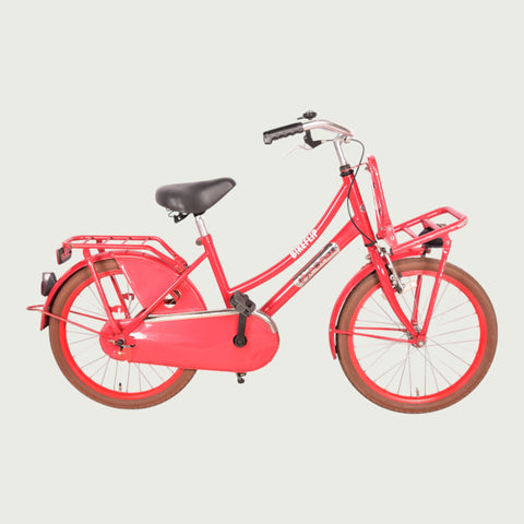 Popal children's bicycle 20 inch coral red Age 7 and 8 years
