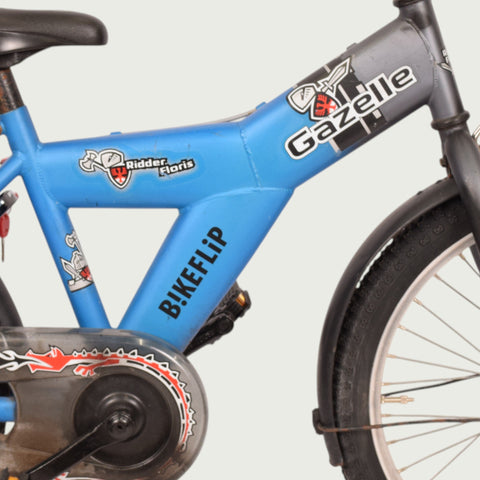gazelle kinderfahrrad 20 zoll Gazelle 20-inch children's bicycle - Color: blue - Ages 7 and 8