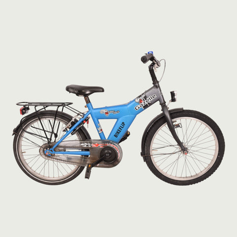Gazelle 20-inch children's bicycle - Color: blue - Ages 7 and 8