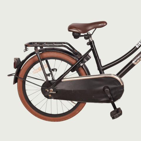 popal klapprad Popal 20-inch children's bicycle in black for ages 7 to 8