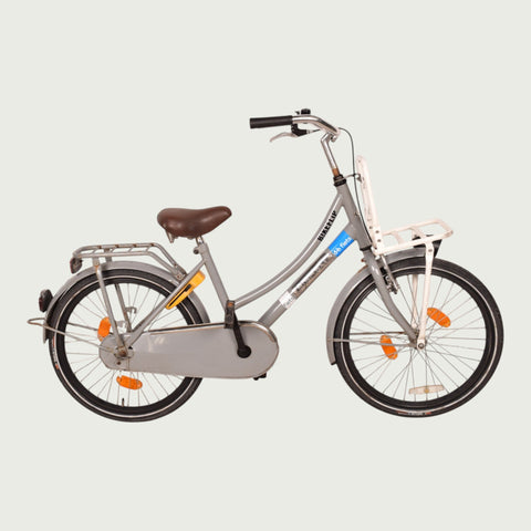Popal children's bike 22 inch - For 8 or 9 years - Colour: Grey
