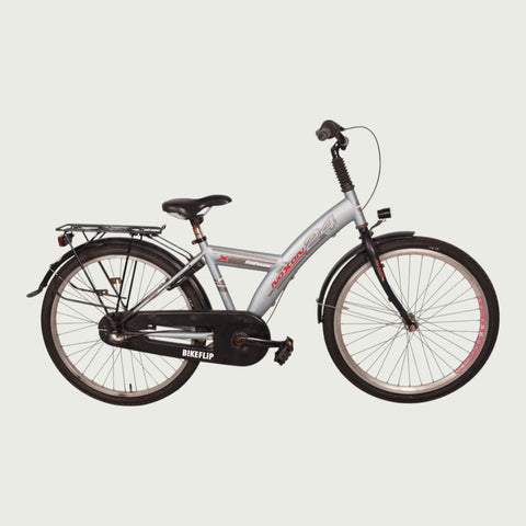 kinderfahrrad noxon 24 Noxon 24 inch fiets in grijs voor 9 & 10 jarige