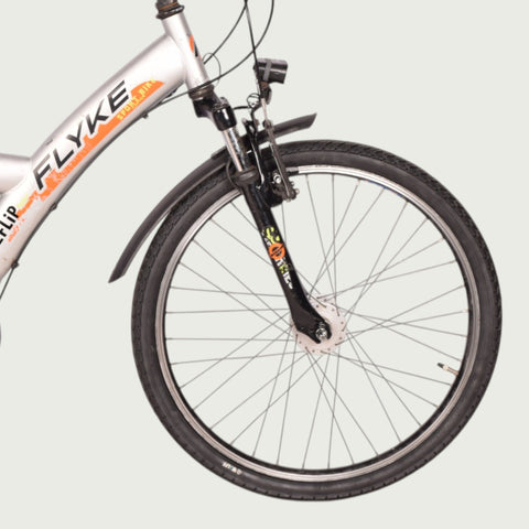 flyke kinderfahrrad 24 zoll Flyke 24 inch bike - For 9 or 10 years - Silver