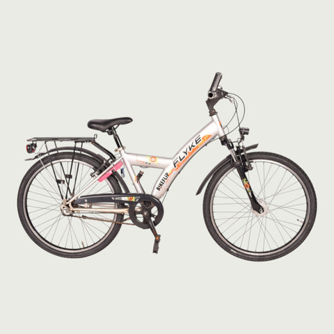 Flyke 24 inch bike - For 9 or 10 years - Silver