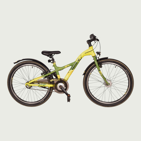 scool mountainbike 24 zoll Scool 24 inch bike - For 9 or 10 years old - Green