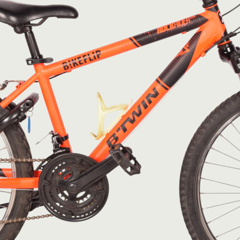 b'twin mountainbike 24 B-TWIN 24-inch orange children's bicycle for 9 and 10 year olds