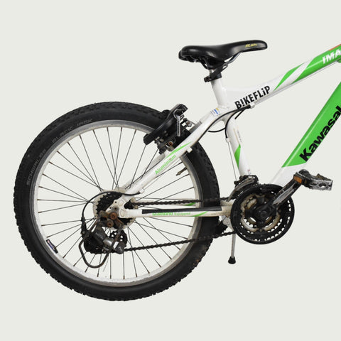 kawasaki kinderfahrrad 24 zoll Kawasaki 24-inch bike in green for 9- and 10-year-olds
