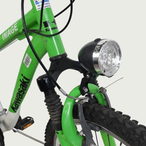 kawasaki kinderfahrrad 24 zoll Kawasaki 24-inch bike in green for 9- and 10-year-olds