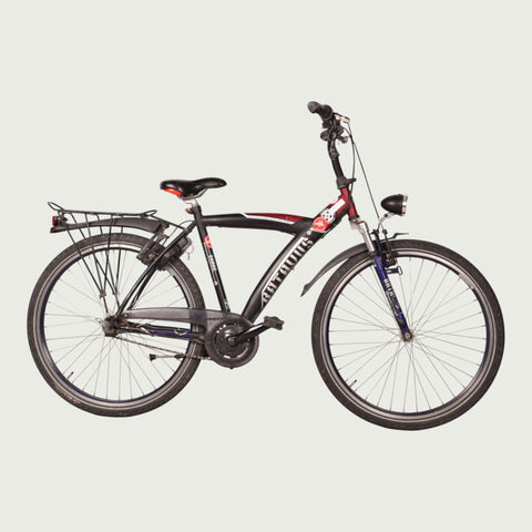 Batavus 26-inch children's bicycle in black for ages 10-12