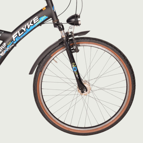 fahrrad flyke 28 zoll Flyke bike - 28-inch bike for children over 12 years old - black