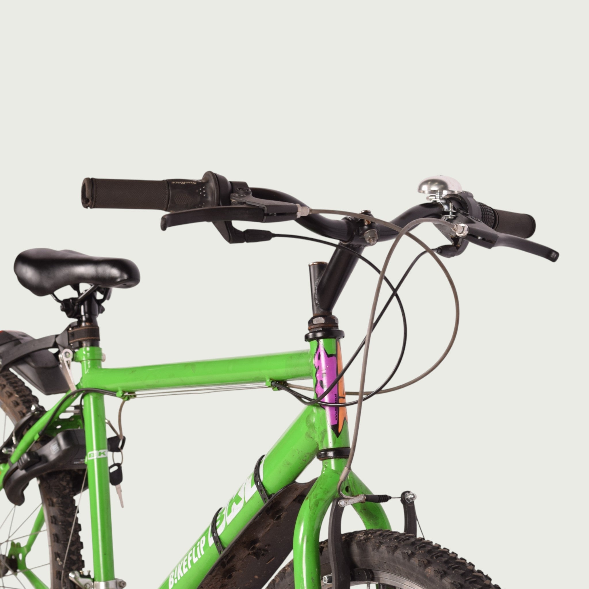 BKT 26-inch bicycle - For ages 10 to 12 - Green - BikeFlip